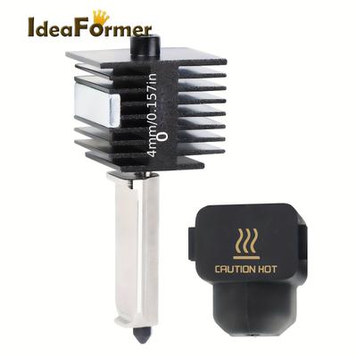 TEMU Hotend Kit For A1 Mini Nozzle Hot End Assembly 0.4mm Hardened Steel Nozzle For A1/a1mini 3d Printer Accessories