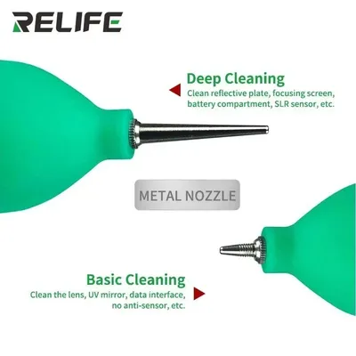 RL-043A 2In1 Phone Repair Dust Cleaner Air Blower Ball Cleaning Pen for Phone PCB PC Keyboard Dust