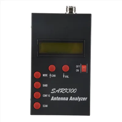 Tools SARK100 Antenna Analyzer Meter 1-60MHz Shortwave SWR Antenna Analyzer with 1.0 to 9.99 SWR