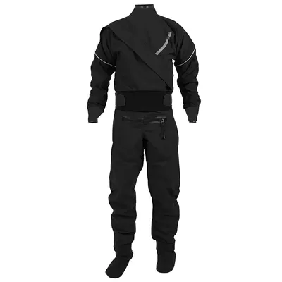 Men's Kayak Drysuit for Men Dry Suits Latex Cuff Gasket on Neck and Wrist Fully Seal Surfing Padding