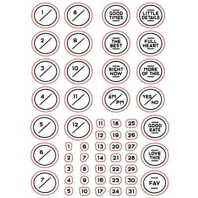 2024 New office date stamp Clear Stamps for Scrapbooking Transparent Silicone Rubber DIY Photo Album Decor