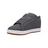 Sneaker DC SHOES "COURT GRAFFIK", Gr. 47, grau, weiß, Leder, sportlich, Schuhe