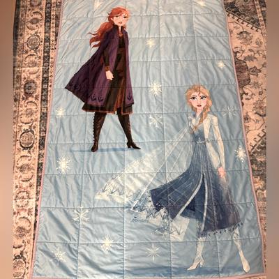 Disney Other | Frozen 2 Weighted Blanket | Color: Blue/Purple | Size: 40x60