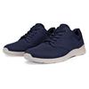 Schnürschuh ECCO "Irving", Herren, Gr. 43, blau (dunkelblau), Nubukleder, sportlich, Schuhe, Freizeitschuh, Halbschuh, Schnürschuh mit gepolstertem Schaftrand