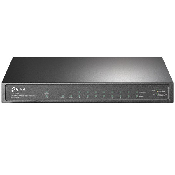 TPLINK TP-Link Switch 8-port 10/100/100 TL-SG1210P Image