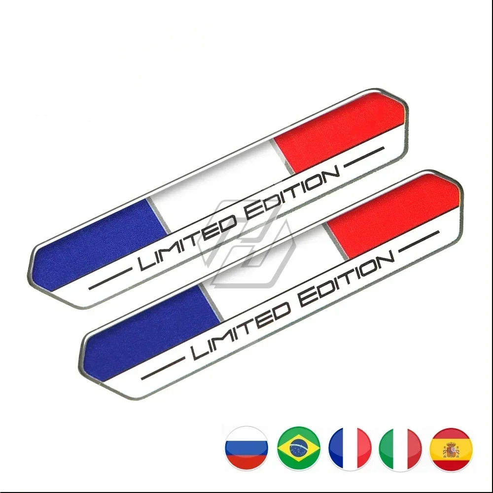 Motorrad Auto Sport Frace Italien Spanien Brasilien Russland Limited Edition Aufkleber/Abziehbilder