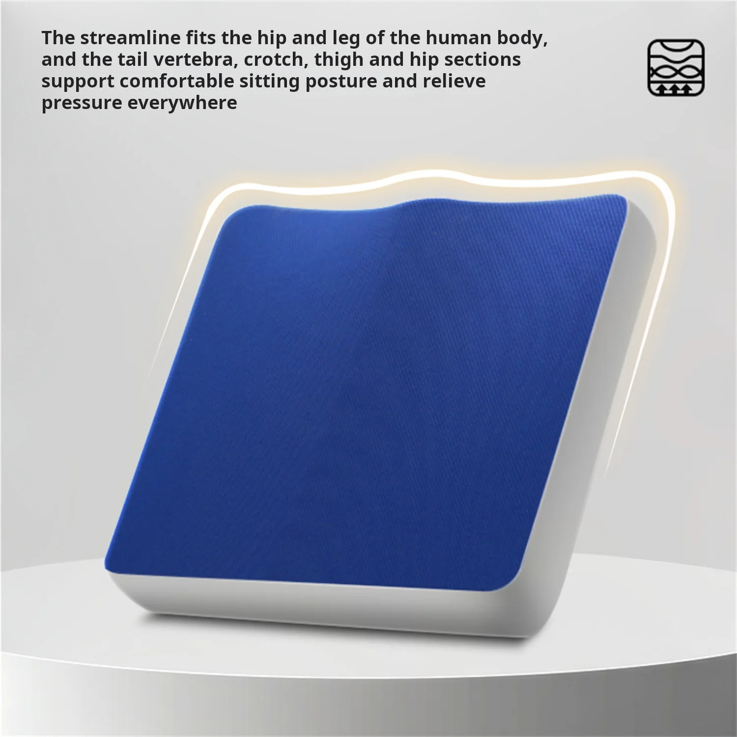 Kissen aus Memory-Schaum, Furzkissen, Bürostühle, Stuhlkissen, Sitzkissen, gepolsterte Sitzkissen, Po-Kissen