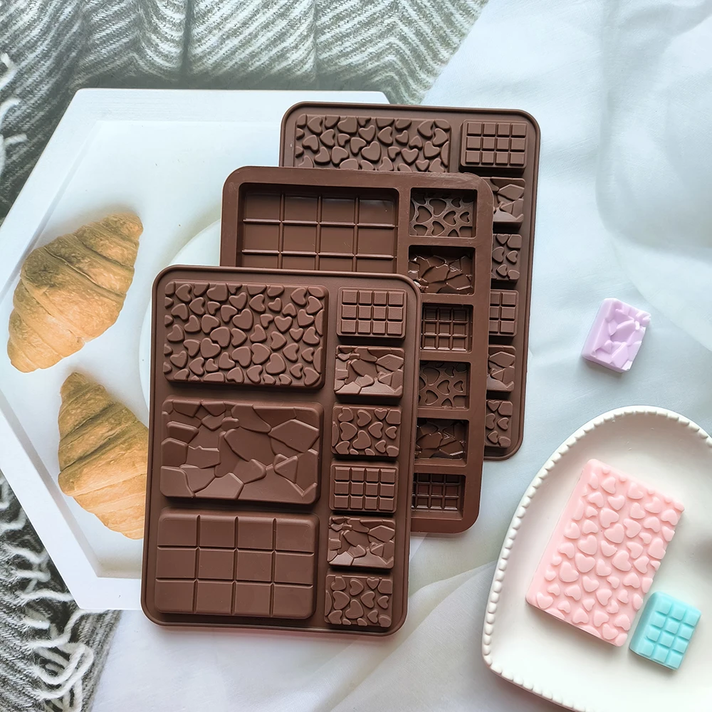 1/2/3 stücke 9 Kavitäten Silikon Schokoladen form Backform für Fondant Gelee Süßigkeiten Keksform 3d Keks machen Form Küche Image