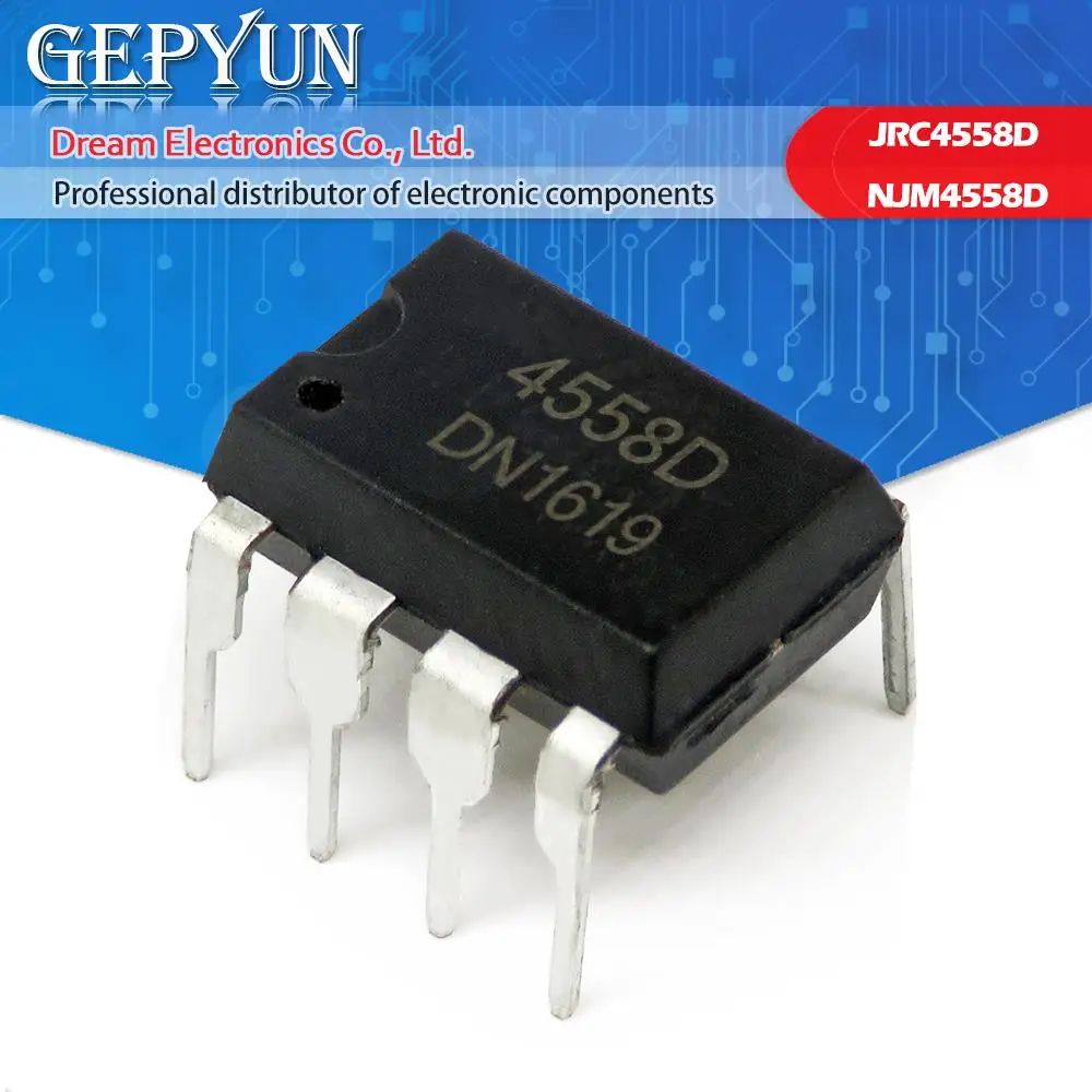 20pcs njm4558d dip8 njm4558 dip jrc4558d jrc4558 neu und ic Image