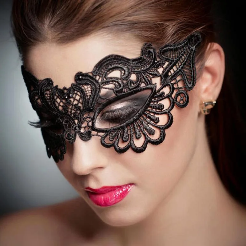 Frauen Auge Gesichts maske Maskerade Party Ball Abschluss ball Halloween Kostüm sexy Party Masken Spitze sexy Kostüme Party Masken Zubehör Image
