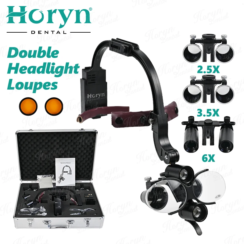 Dental Lupen 6X Chirurgische Binnozuläre HNO Lupe Medizinische Lupe Lupe Zahnarzt Werkzeuge Chirurgie Zahnmedizin Image