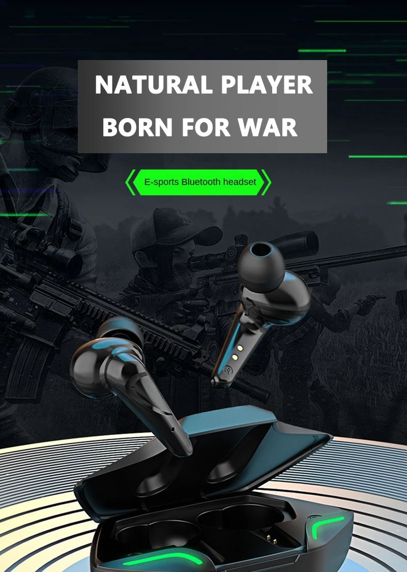 X15Pro Kabelloses Bluetooth-Headset In-Ear-Sport-Stereo-Gaming-Headset Image