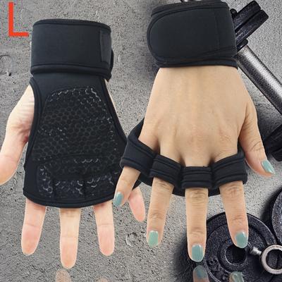 TEMU 1 Pair Weightlifting Training Gloves, Non-slip Fitness Gloves For Sports Palm Protection, Cycling, Gymnastics