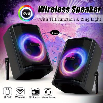 TEMU 2pcs Portable Wireless Speaker & - 8