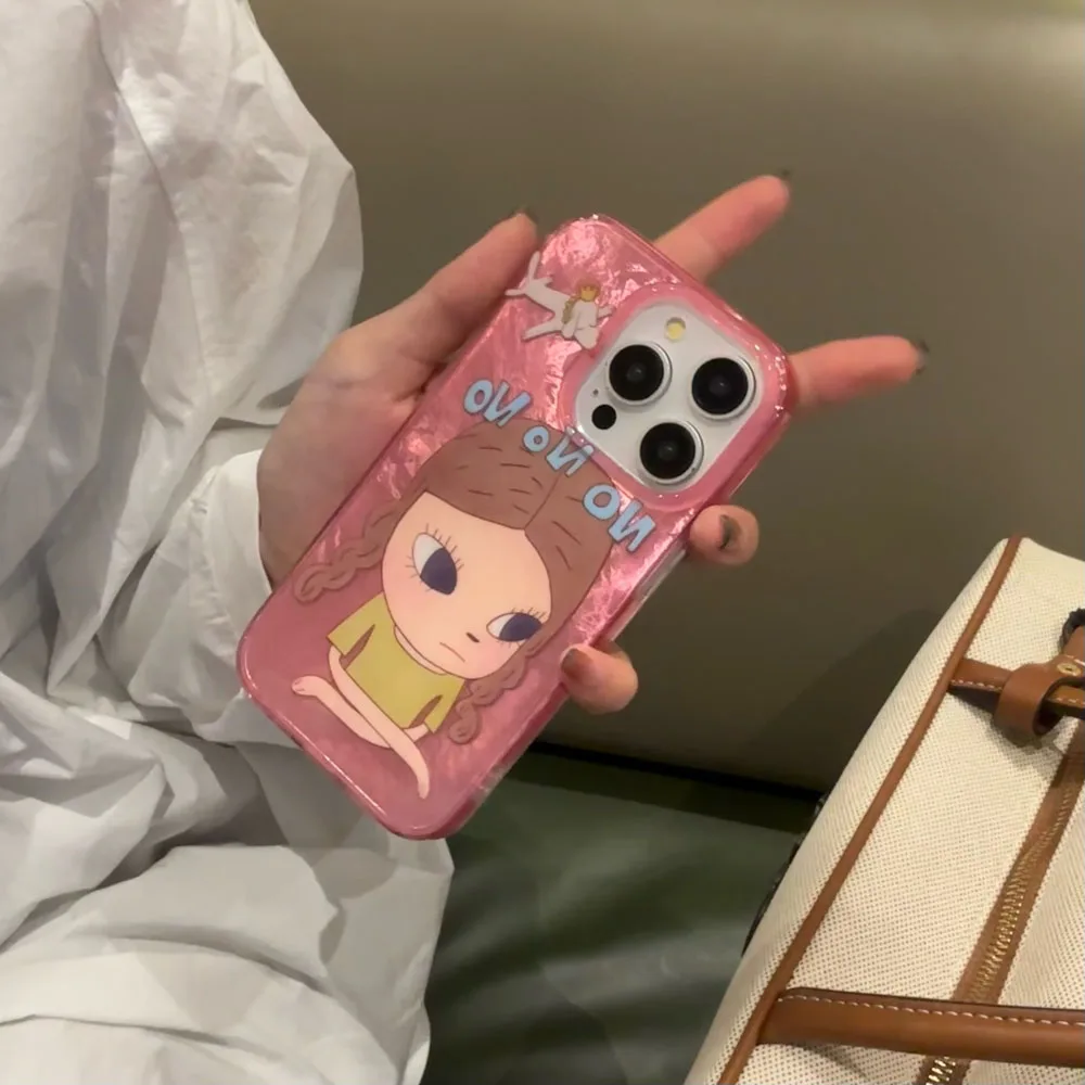 Phone case for iPhone 13 14 15 16 Pro Max yoshitomo nara phone case IPhone 15 case iphone 14 Case iphone 13 case phone cases