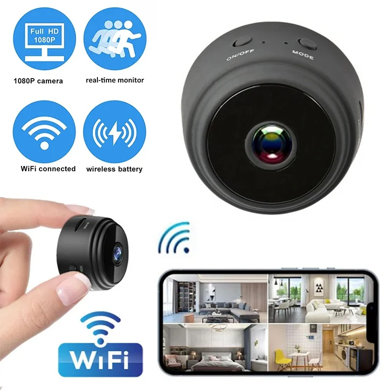 A9 Mini Kamera WiFi Drahtlose Überwachung Sicherheit Schutz Remote Monitor Camcorder Video Überwachung Wifi Kameras Smart Home