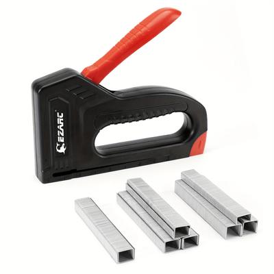 TEMU Ezarc 1pc Manual Staple With 1200 , Non-slip Handle, Fits , 1/4