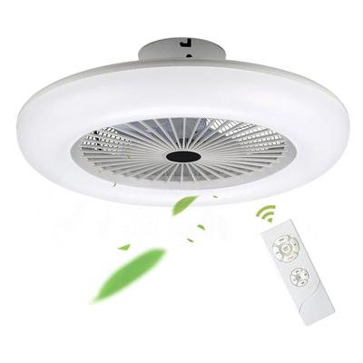 Swanew - Deckenventilator mit Beleuchtung Fernbedienung led Leuchte Deckenlampe 55x20CM Image