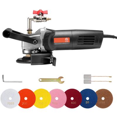 Nasspolierer 800 w, 4-Zoll-Betonschleifer mit 6 variablen Geschwindigkeiten und 7 Polier-Kits, Image