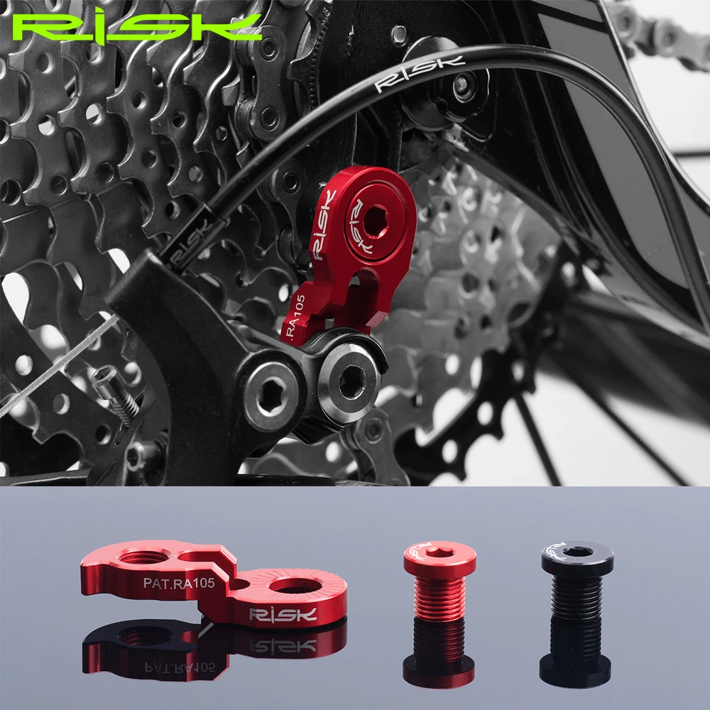RISCHIO 11g Deragliatore Posteriore Extender Telaio Della Bicicletta Gear Link Hanger Estensione per 32-52T Cassetta MTB Bici Da Strada Gancio di Coda 32-52T