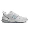 Walkingschuh NEW BALANCE "WX608", Gr. 40, blau (weiß, blau), Leder, Synthetik, sportlich, Schuhe