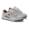 Sneaker DC SHOES "Construct", Gr. 6,5(37,5), weiß, grapeade, 54.6% Leder, 20.9% Synthetikmaterial, 25.5% Polyester, Schuhe