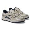 Sneaker DC SHOES "Construct", Gr. 6(37), weiß, weiß, champagne, 54.6% Leder, 20.9% Synthetikmaterial, 25.5% Polyester, Schuhe