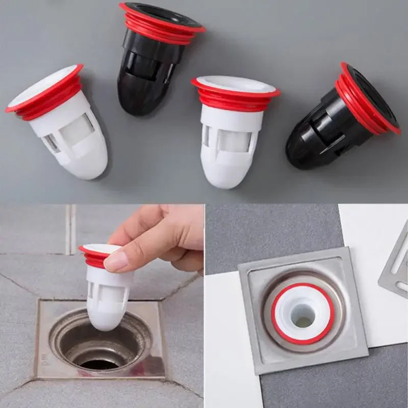 Filtre de sol pour bain-douche, cuisine, salle de bains, filtre de vidange d'eau, couvercle, piège à bouchon, Siphon d'évier, prévention des insectes, déodorant, salle de bains