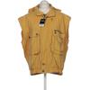 camel active Herren Weste, Gr. 52, gelb, Baumwolle, Synthetik