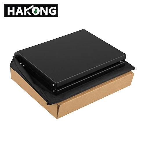 höhenverstellbarer Camping-Klapptisch aus Aluminiumlegierung - tragbarer Außentisch für vielseitigen Einsatz und Komfort Image