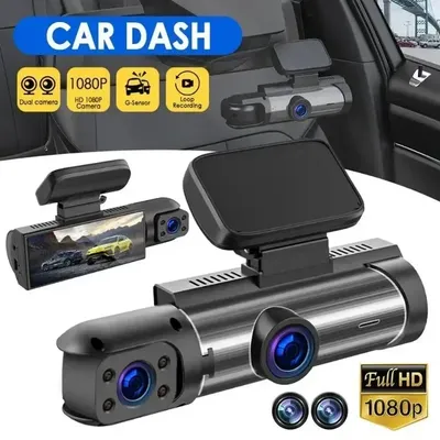 M8 Car Driving Recorder 1080P DVR Wide-angle 2-record HD Night Vision Driving Recorder Suction Cup