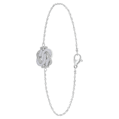 Lucardi Armband Stahl Silber - 20.0 Damen Image