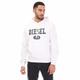 Diesel Mens S-ginn 1-B Hoodie in White Cotton - Size Small | Diesel Sale | Discount Designer Brands