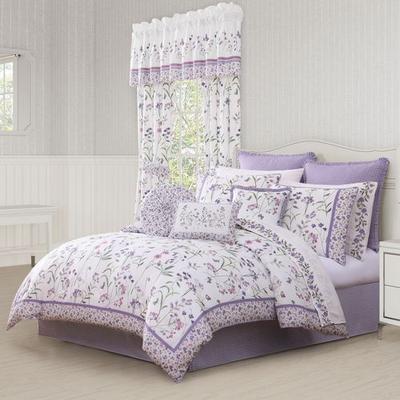 Nola Comforter Set Purple, Full / Double, Purple