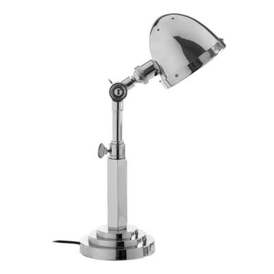 Industrial Style Silver Adjustable Task Table Lamp