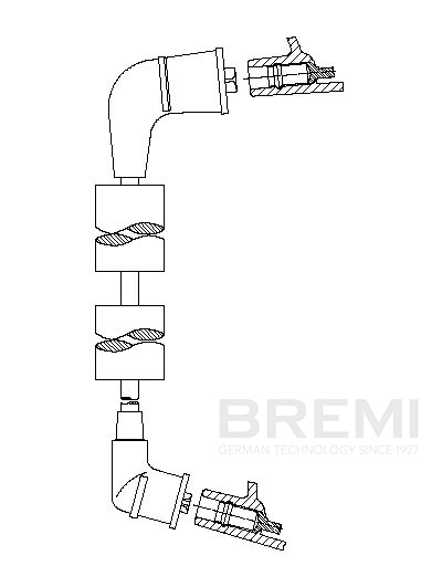BREMI Zündleitung 389F70 Image