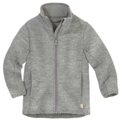 disana - Kid's Zipper-Jacke - Merinojacke Gr 110/116 grau Image