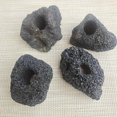 TEMU 4pcs Natural Stone Rocks, Aquarium Lava Gravel Filtration, Fish Water , Landscape Decor For Aquatic