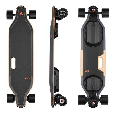 TEMU Meepo V5 Electric Skateboard - 11-mile Range, Wireless Remote Control, Shockproof, Options (battery/charger), Ideal For Beginners & Gifts