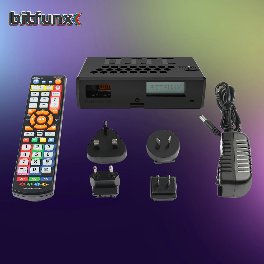 Bitfunx OSSC HW V1.8 Open Source Scan Converter HDMI Adapter für PS2 SEGA Saturn Nintendo64 Gamecube MD Retro Spielekonsolen Image