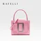 BAFELLI 2025 nouvelle mode femme rose soirée sac à main épaule BOXY sac décontracté sac à main de luxe marque concepteur en cuir tendance dame