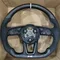 Base de Volant en Fibre de Carbone Alcantara avec Logo S /RS, Accessoire pour Audi A3 A4 A5 S3 S4 S5