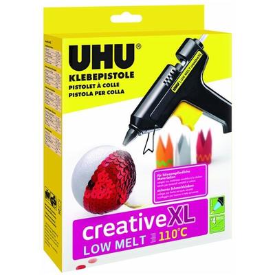 UHU Heißklebepistole »creative XL LOW MELT 110°C« schwarz