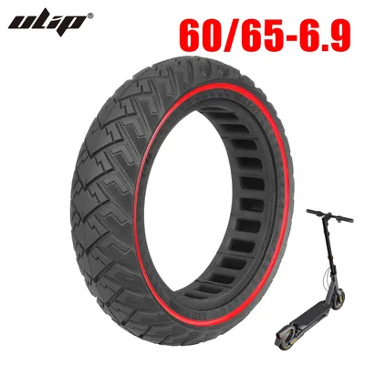 Ulip 60/65-6.9 Puncture Proof Tubeless Tire 10 Inch Off-Road Solid Tyre For Ninebot Max G2/G65
