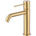 Robinet de lavabo à levier unique avec technologie Cold Open pour économiser de l'énergie en laiton