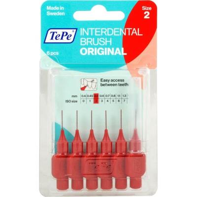 TePe TEPE Interdentalbürste 0,5mm rot 6 St