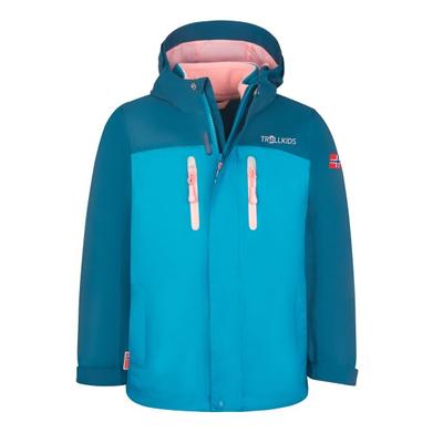 Trollkids - Girl's Bryggen 3in1 Jacket - Doppeljacke Gr 128 blau Image