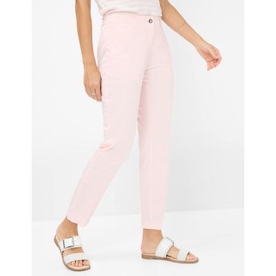 3/4-Hose BRAX "Style MARON S", Damen, Gr. 40, Normalgrößen, rosa, 78% Baumwolle, 19% Lyocell, 3% Elasthan, Hosen Image