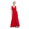 Abendkleid VERA MONT "Vera Mont Damen Abendkleid mit V-Ausschnitt", Damen, Gr. 48, Normalgrößen, rot (rot rose), Netz, Obermaterial: 92% Polyamid, 8% Elasthan. Futter: 100% Polyester., elegant, figurbetont lang, V-Ausschnitt, ohne Ärmel, Kleider,...
