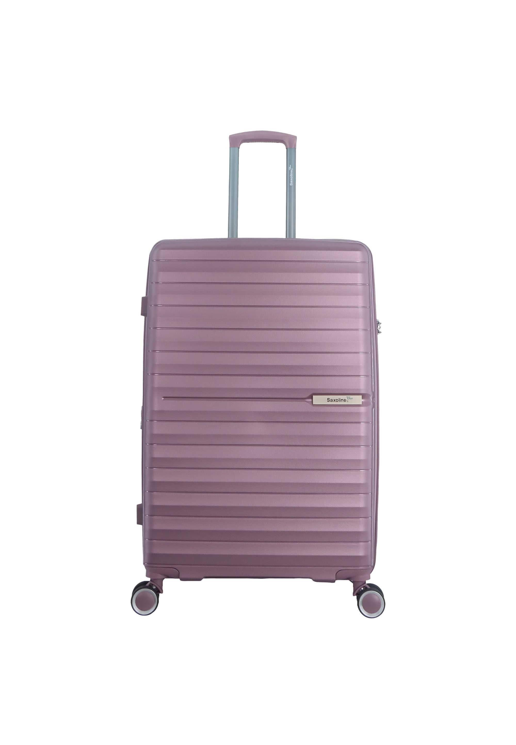 Koffer SAXOLINE "Resort", Gr. B/H/T: 48 x 74 x 31, rosa, Polypropylen, casual, Koffer, aus Polypropylen Image
